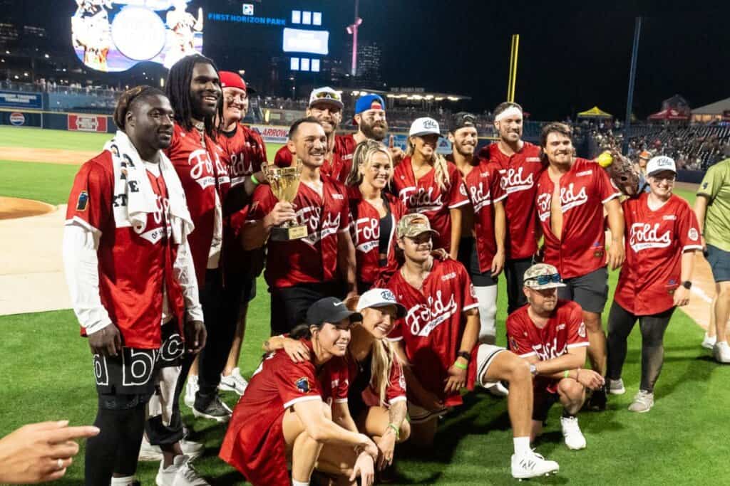 Rock n' Jock 2025 Celebrity Softball Game; Photo Courtesy of Nashville Sounds