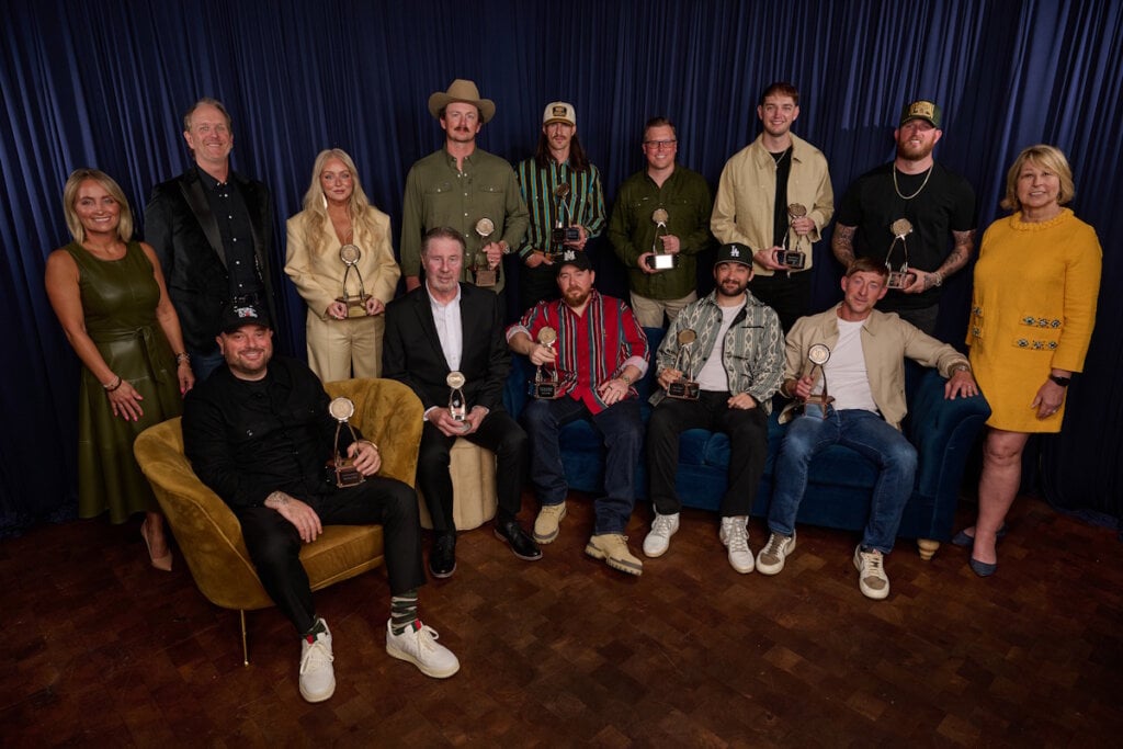 CMA Triple Play Award recipients at CMA's Triple Play Awards on Monday, April 13, 2026 at the Country Music Hall of Fame in Nashville, TN; Photo by Alyssa Barker/CMA