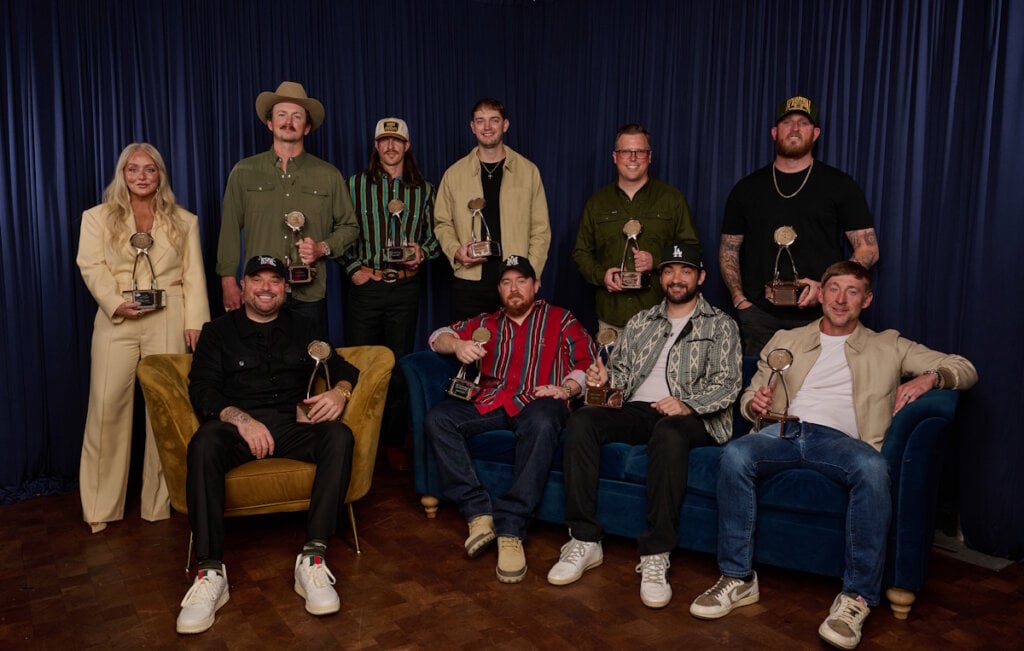 CMA Triple Play Award recipients at CMA's Triple Play Awards on Monday, April 13, 2026 at the Country Music Hall of Fame in Nashville, TN; Photo by Alyssa Barker/CMA