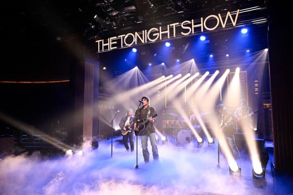 Vincent Mason on The Tonight Show; Photo by Todd Owyoung/NBC