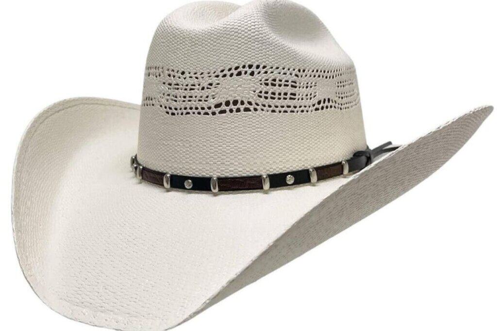 American Hat Makers Women’s Montana Straw Cowgirl Hat with Western Hat Band
