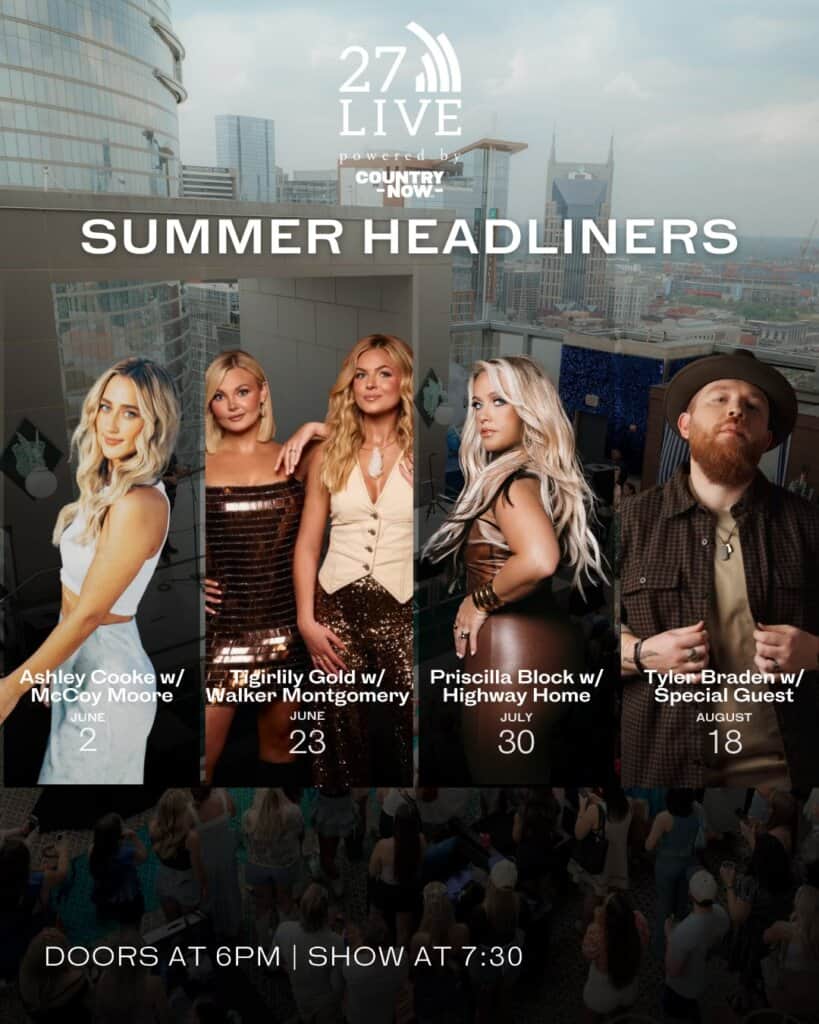 27LIVE Summer Headliners