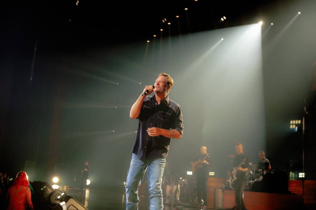 Blake Shelton; Photo by Jamie Wendt