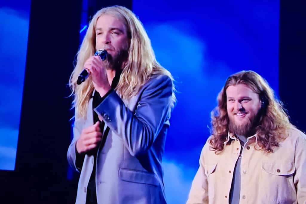 Bucky Covington, Chris Tungseth; Photo via ABC, American Idol