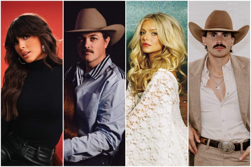 Ella Langley, Zach Top, Carter Faith, Tucker Wetmore; Photos Provided
