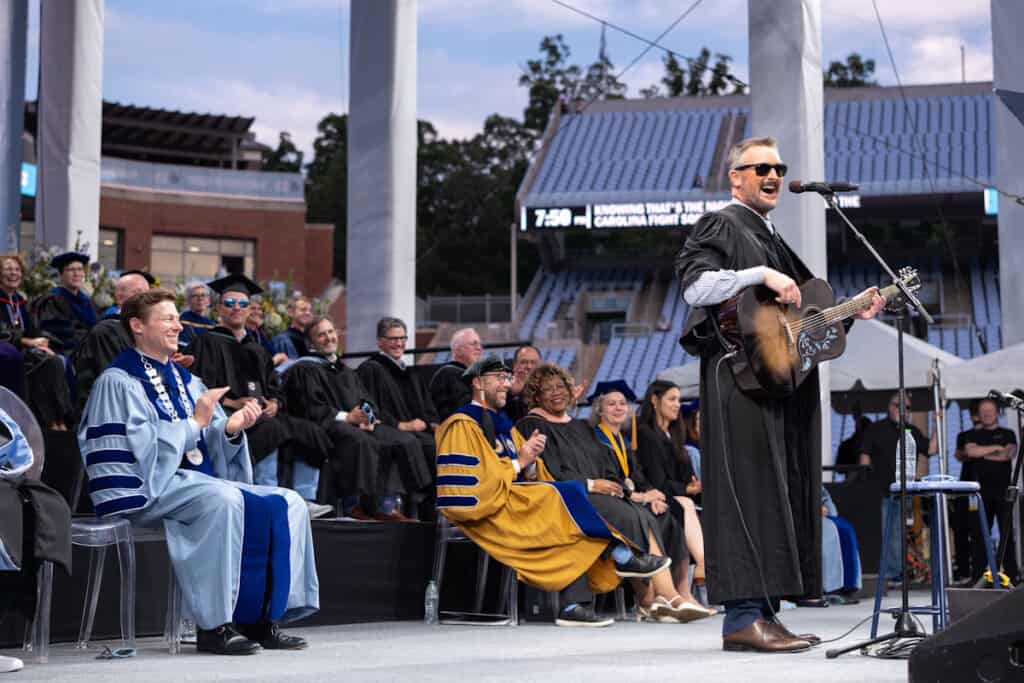 Eric Church; Photo by Jon Gardiner/UNC-Chapel Hill