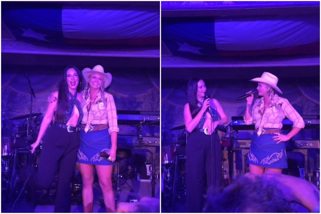 Kacey Musgraves, Miranda Lambert; Photos via Instagram