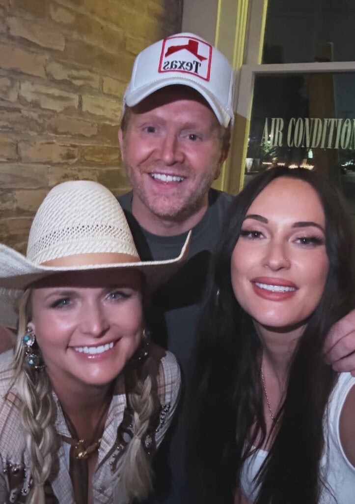 Shane McAnally, Miranda Lambert, Kacey Musgraves; Photo via Instagram 