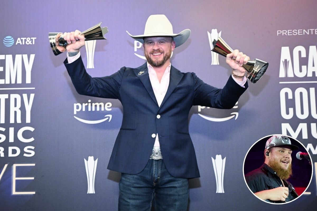 Cody Johnson; Photo Courtesy of Academy of Country Music, Photo Provided by Luke Combs