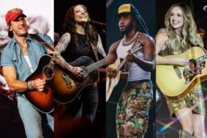 Photos Courtesy of Russell Dickerson, Ashley McBryde, Shaboozey, Carly Pearce