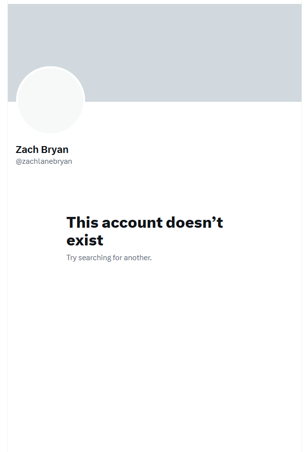 Zach Bryan on X 