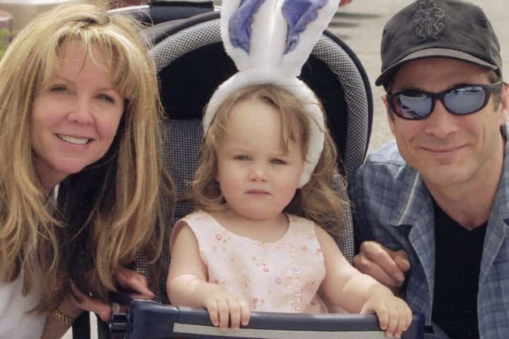 Lisa Hartman Black, Lily Pearl Black, Clint Black; Photo Courtesy of Clint Black