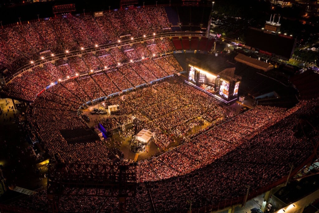 Alan Jackson Nissan Stadium; Photo by Sam Shapiro Media