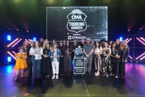 "The 20th Annual CMA Touring Awards" winners on Tuesday, June 2, 2026 at The Pinnacle in Nashville, TN; Photo by John Russell, CMA
