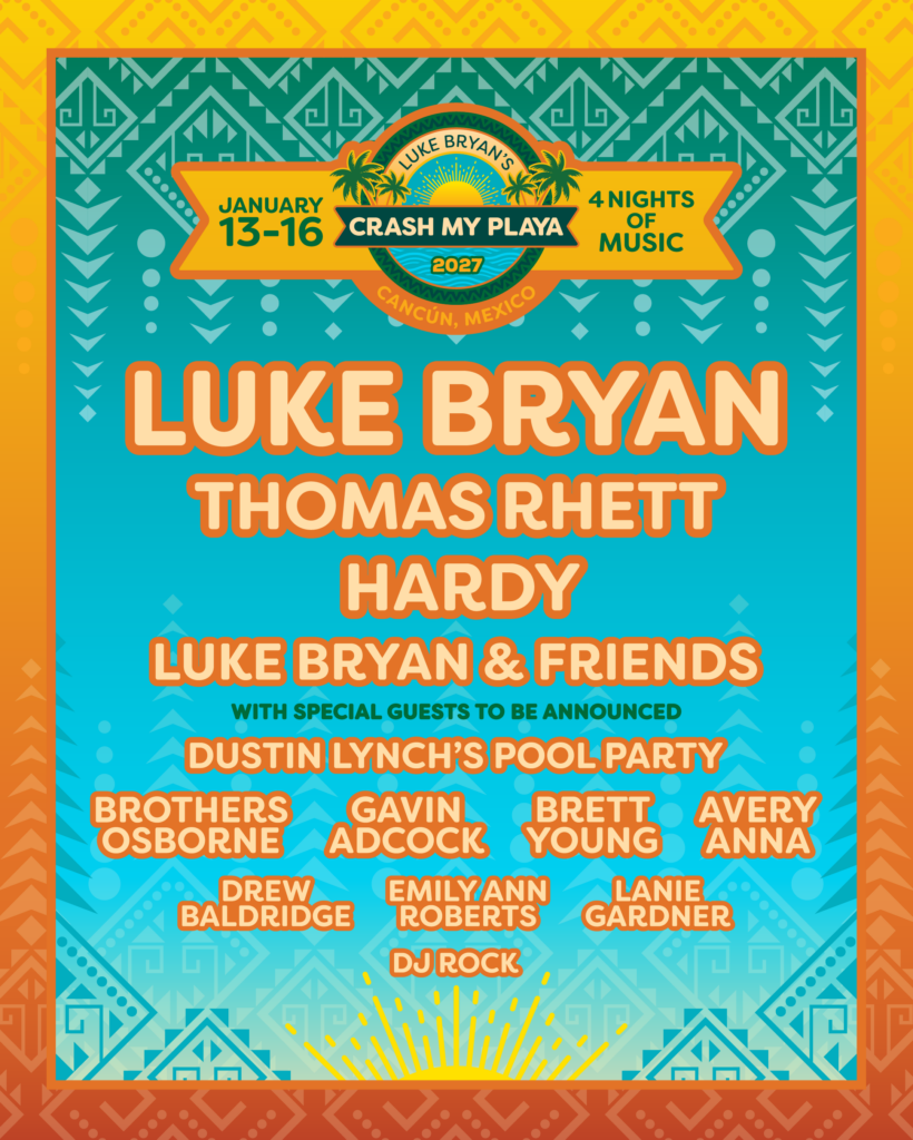 Luke Bryan's Crash My Playa 2027 