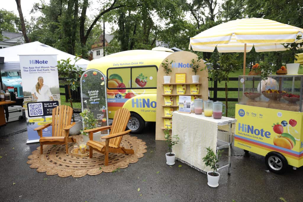 HiNote Pop-Up Truck at 12 South Farmers Market on June 09, 2026 in Nashville, Tennessee; Photo by Jason Kempin/Getty Images for HiNote