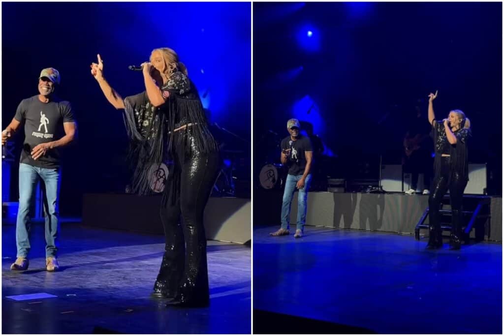 Darius Rucker, Lauren Alaina; Photos via Instagram
