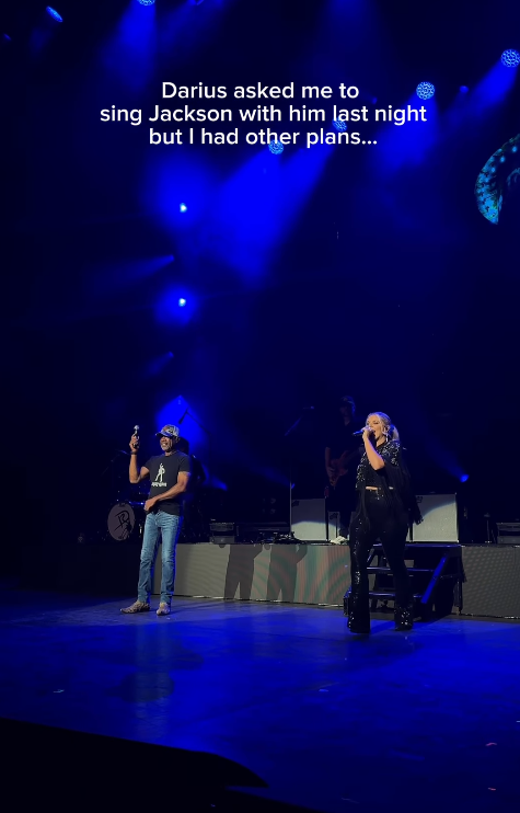 Darius Rucker, Lauren Alaina; Photo via Instagram 