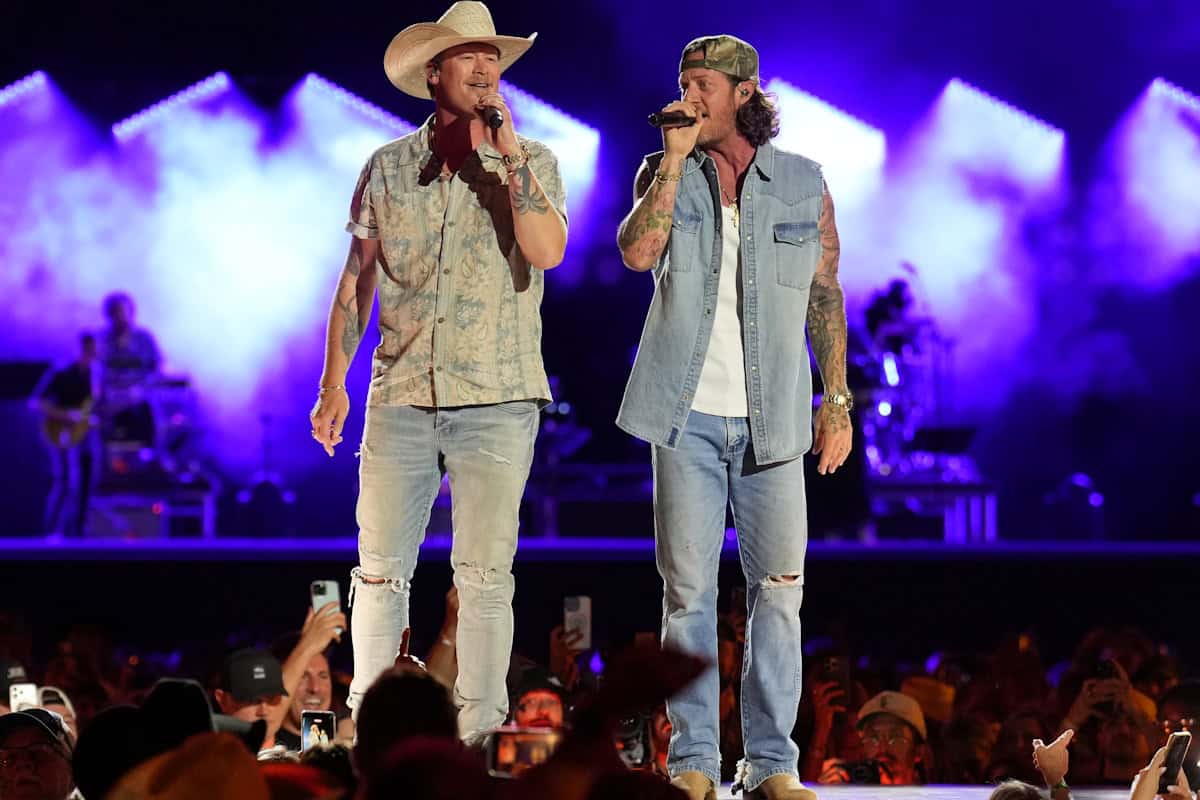 Florida Georgia Line performs at Nissan Stadium on Thursday, June 4, 2026, during CMA Fest presented by SoFi in downtown Nashville; Photo Courtesy CMA