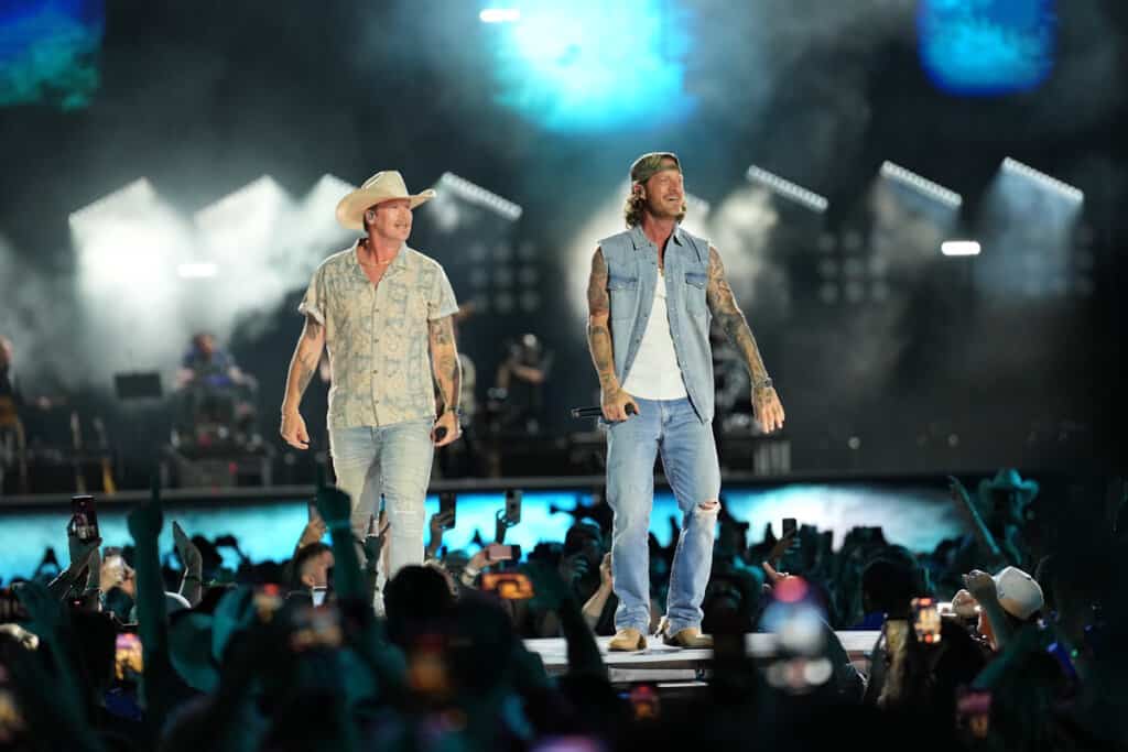 Florida Georgia Line performs at Nissan Stadium on Thursday, June 4, 2026, during CMA Fest presented by SoFi in downtown Nashville; Photo Courtesy CMA 