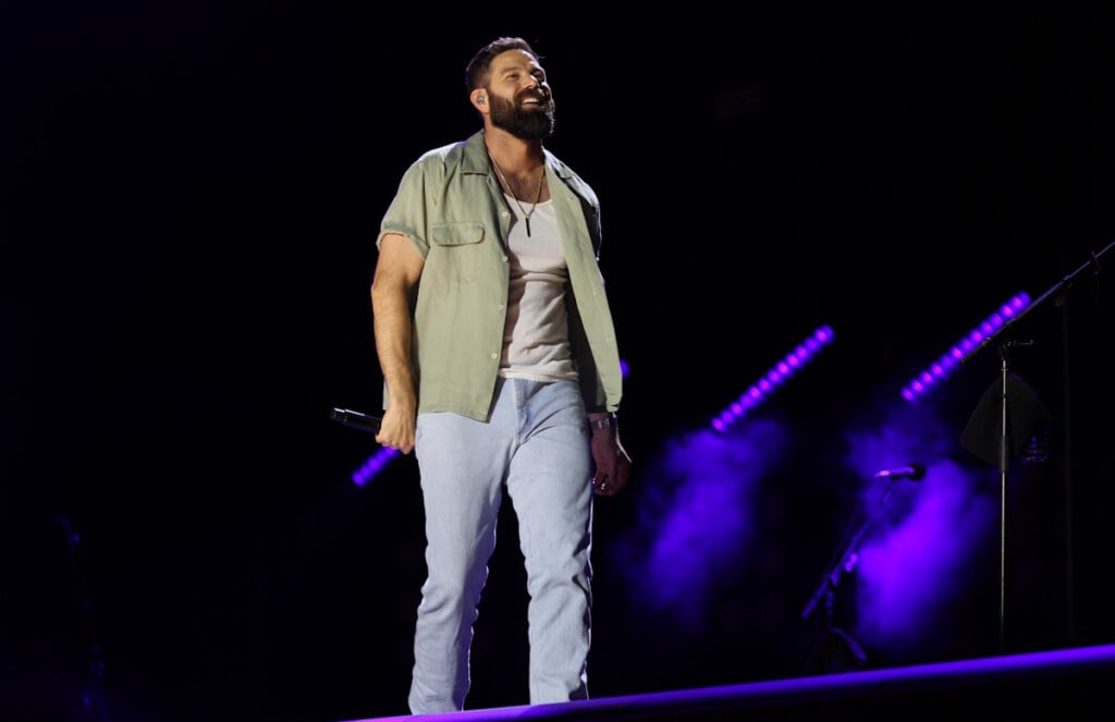 Jordan Davis performs at Nissan Stadium on Saturday, June 6, 2026, during CMA Fest presented by SoFi in downtown Nashville; Photo Courtesy of CMA
