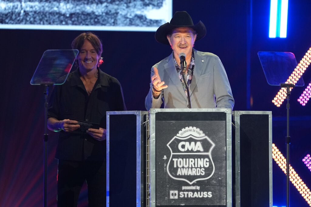 Special Guest Kix Brooks presents at "The 20th Annual CMA Touring Awards" on Tuesday, June 2, 2026 at The Pinnacle in Nashville, TN; Photo by John Russell, CMA