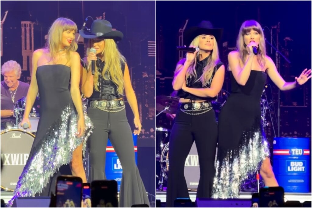 Lainey Wilson, Taylor Swift; Photos Courtesy of Music Mayhem Magazine
