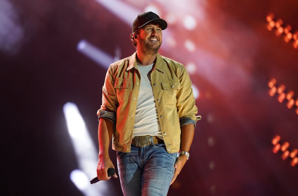 Luke Bryan performs at Nissan Stadium on Sunday June 7, 2026, during CMA Fest presented by SoFi in downtown Nashville; Photo Courtesy CMA