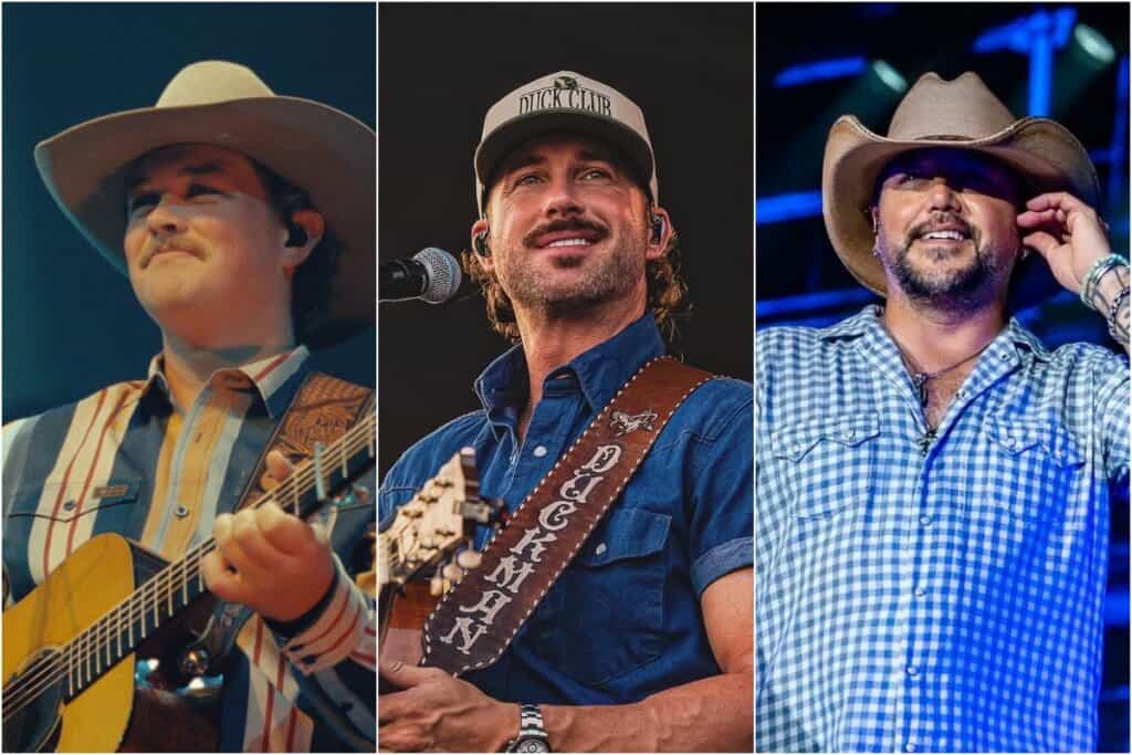 Zach Top, Riley green, Jason Aldean, Photos Provided