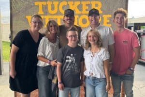 Tucker Wetmore, Jack and Family; Photo Provided