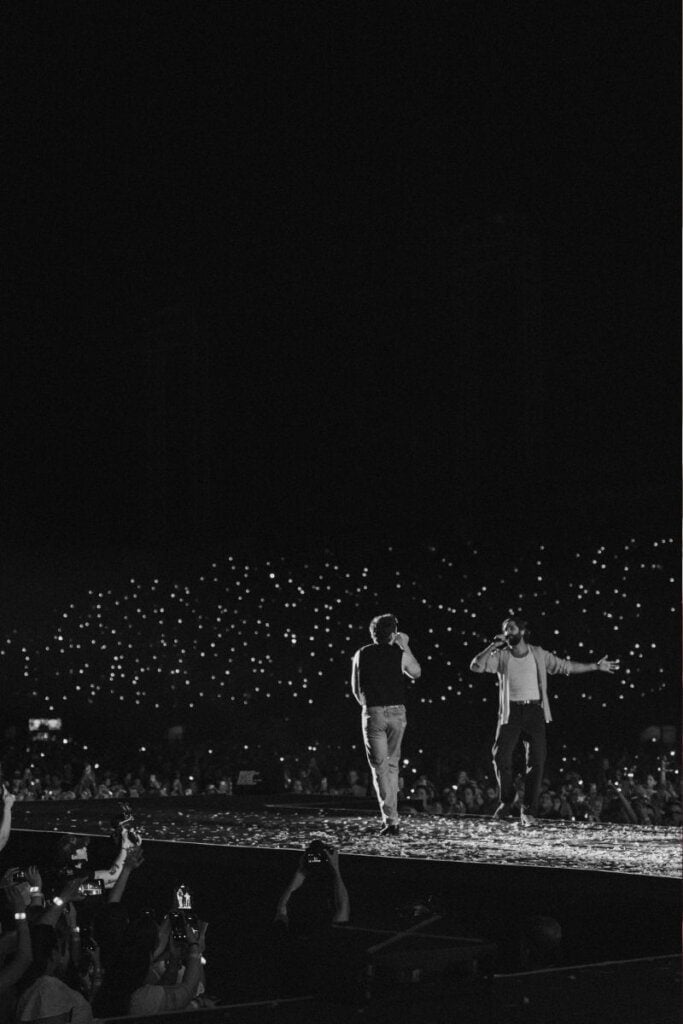 Niall Horan, Thomas Rhett; Photo by Corey Miller 