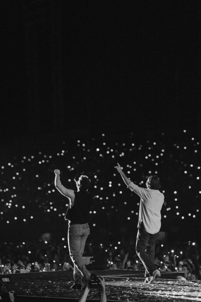 Niall Horan, Thomas Rhett; Photo by Corey Miller 