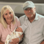 Alan Jackson, Denise Jackson, Grandson Samuel Hudson; Photo Courtesy Alan Jackson