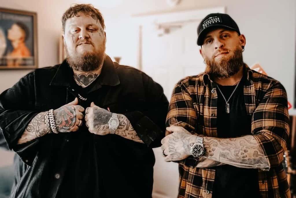 Jelly Roll, Brantley Gilbert; Photo via Facebook