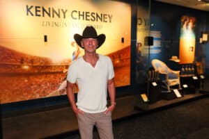 Kenny Chesney at the Country Music Hall of Fame and Museum; Courtesy of the Country Music Hall of Fame and Museum