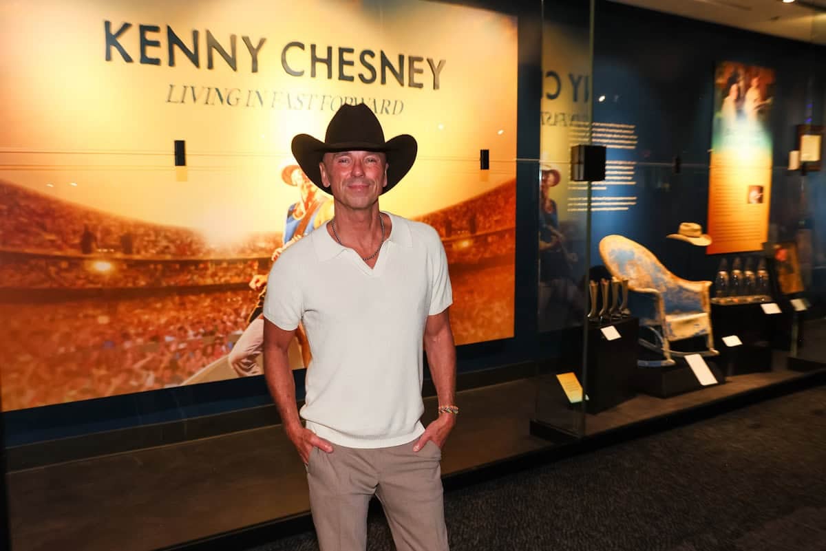 Kenny Chesney at the Country Music Hall of Fame and Museum; Courtesy of the Country Music Hall of Fame and Museum