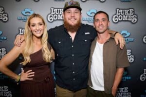 Catherine Tyldesley, Luke Combs, Tom Pitfield; Photo by David Berman