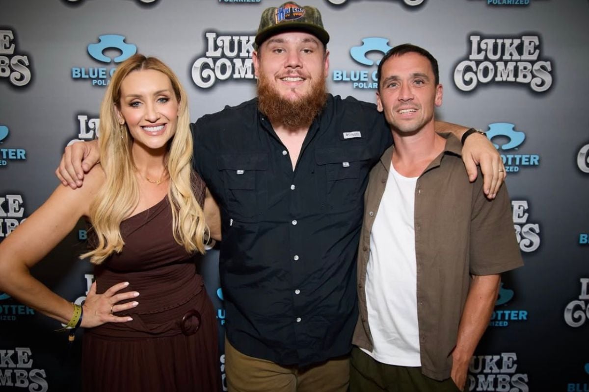 Catherine Tyldesley, Luke Combs, Tom Pitfield; Photo by David Berman