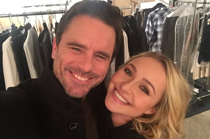 Charles Esten, Hayden Panettiere; Photo Courtesy Charles Esten