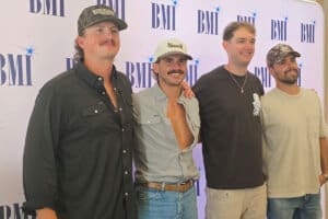 Chase McGill, Tucker Wetmore, Josh Miller, Blake Pendergrass; Photo by Country Now