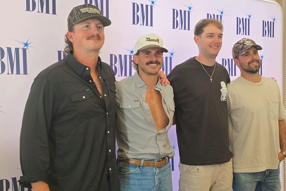 Chase McGill, Tucker Wetmore, Josh Miller, Blake Pendergrass; Photo by Country Now
