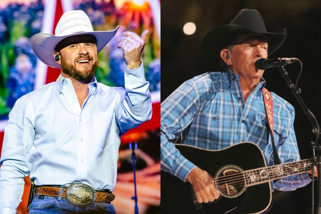 Cody Johnson, George Strait; Photos Provided