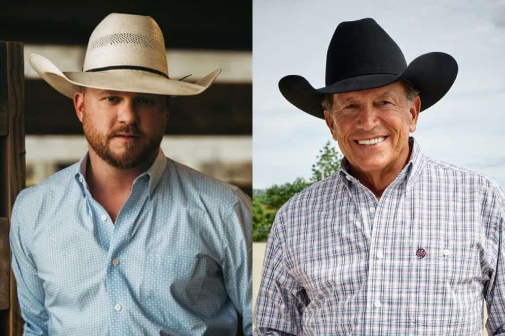 Cody Johnson, George Strait; Photos Provided