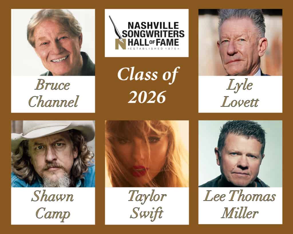 Nashville Songwriters Hall of Fame 2026 Inductees
