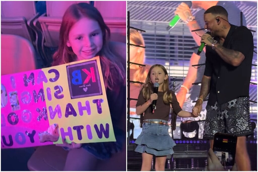WATCH: Kane Brown Finds Fearless 8-Year-Old Fan to Take Katelynâs Place During âThank Godâ Duet