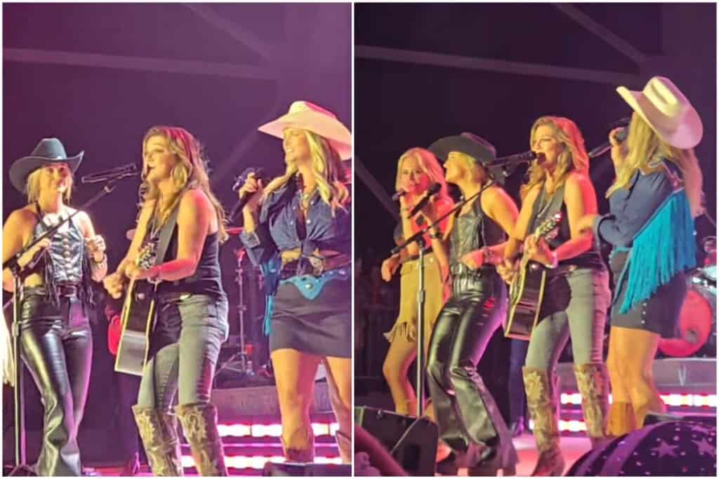 Lainey Wilson, Miranda Lambert, Gretchen Wilson; Photo via Instagram-