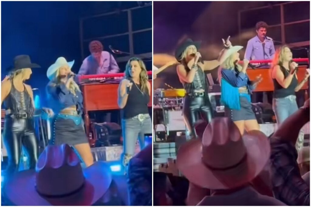 Lainey Wilson, Miranda Lambert, Gretchen Wilson; Photo via Instagram-Lainey Wilson, Miranda Lambert, Gretchen Wilson; Photo via TikTok
