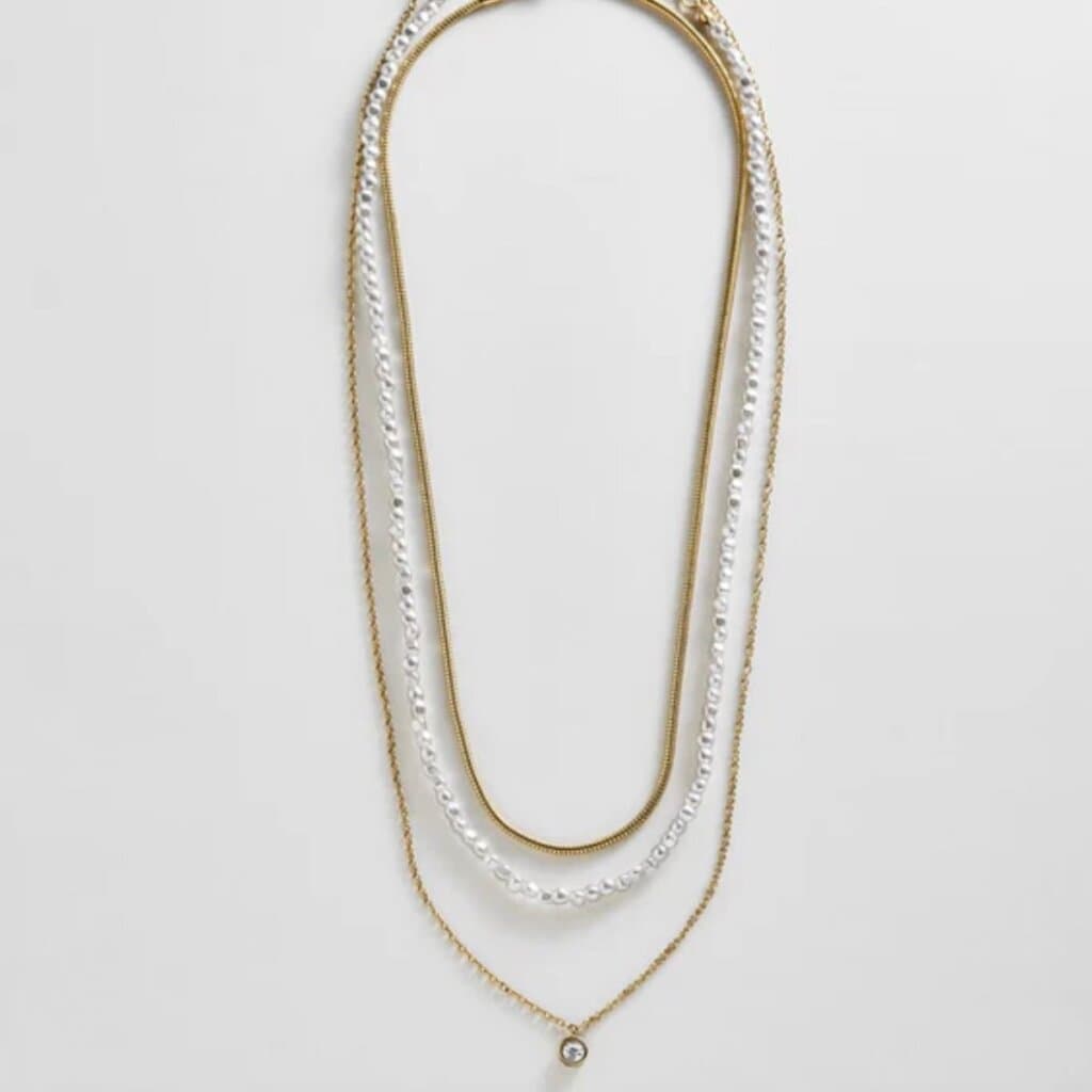 Rue Waterproof Necklace Set; Bauble Bar