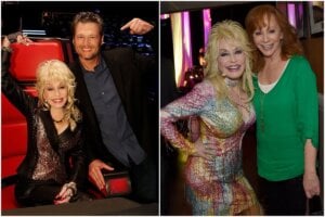 Photo Courtesy of Blake Shelton, Reba McEntire, Dolly Parton