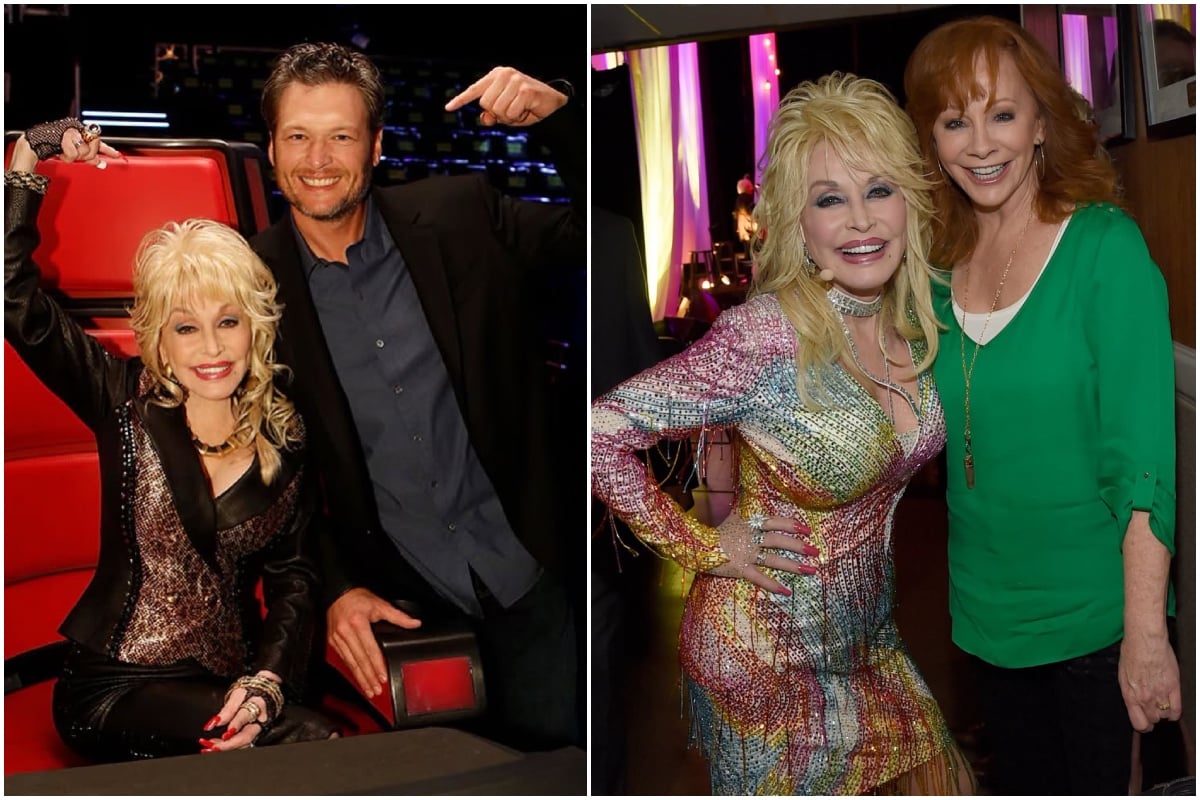 Photo Courtesy of Blake Shelton, Reba McEntire, Dolly Parton